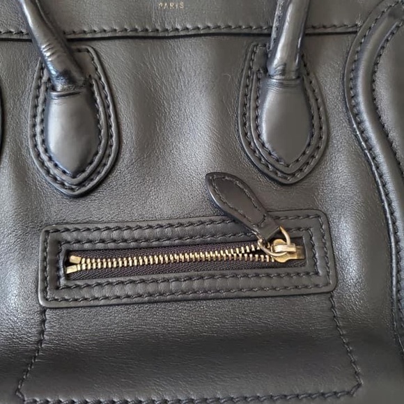Authentic Celine Luggage Nano - Picture 9 of 14